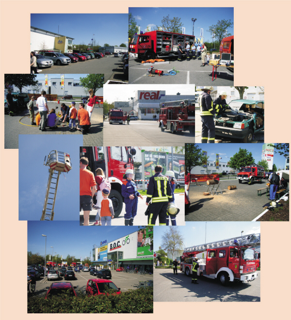 Mitmachtag der Feuerwehr im Ostseepark.