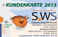 Kundenkarte SWS