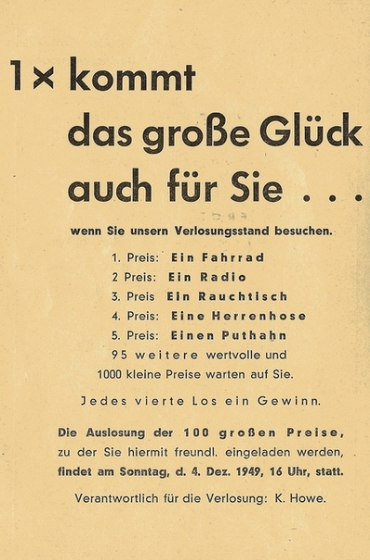 Verlosung Leistungsschau