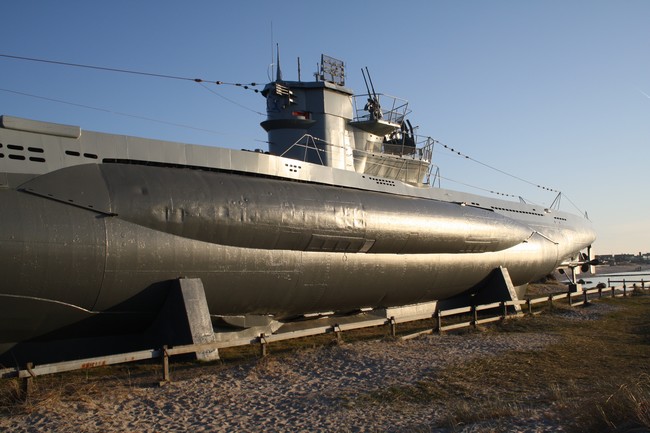 U-Boot zur Besichtigung in Laboe