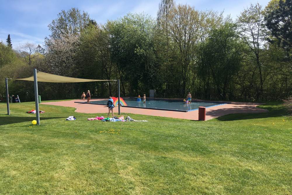 Kinderbecken im Freibad Schwentinental / Raisdorf