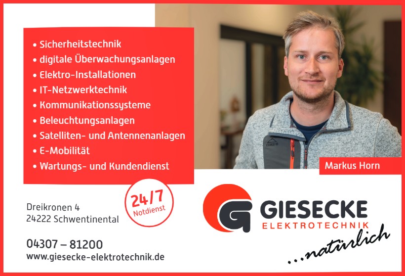 Giesecke Elektrotechnik in Schentinental OT Klausdorf