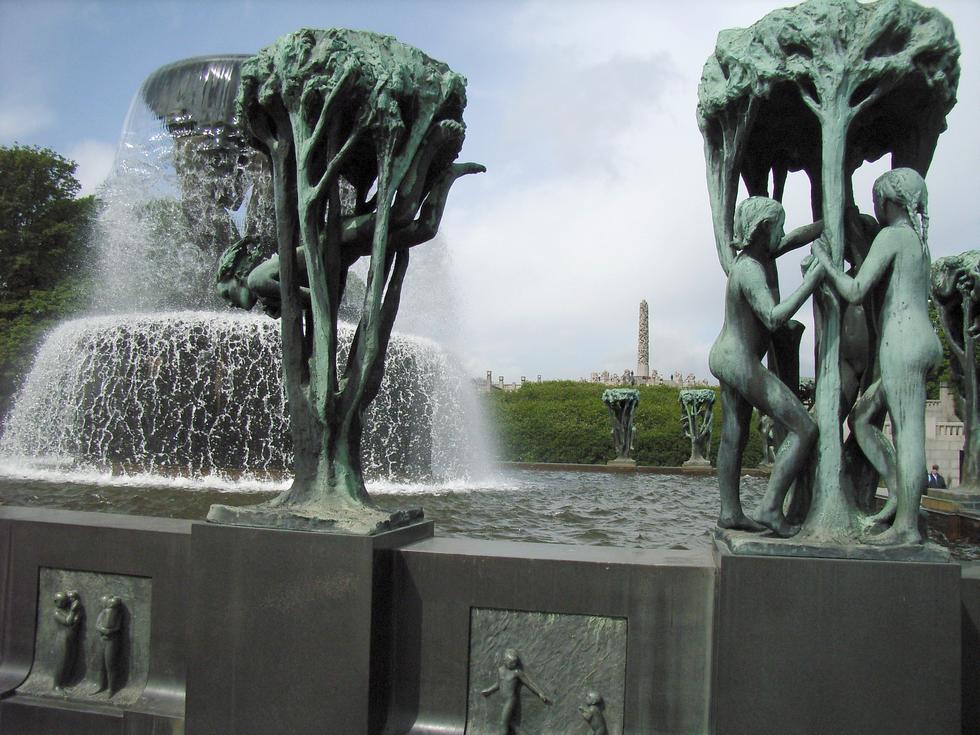Skulpturenpark des norwegischen Künstlers Vigeland