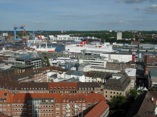Schwedenkai in Kiel