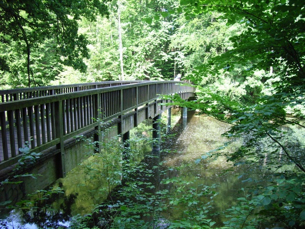 Brücke zum Schwentinepark