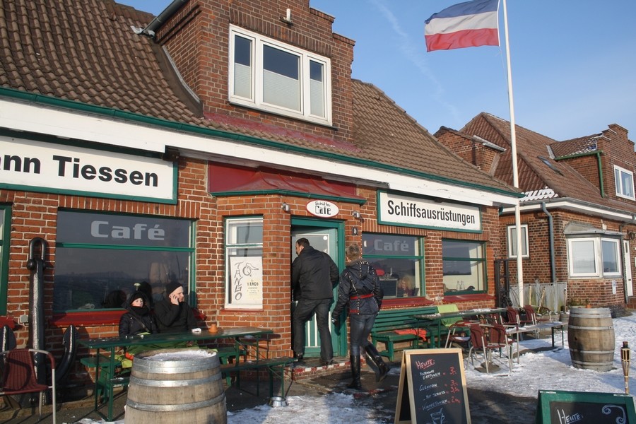 Schiffercafe am Tiessenkai