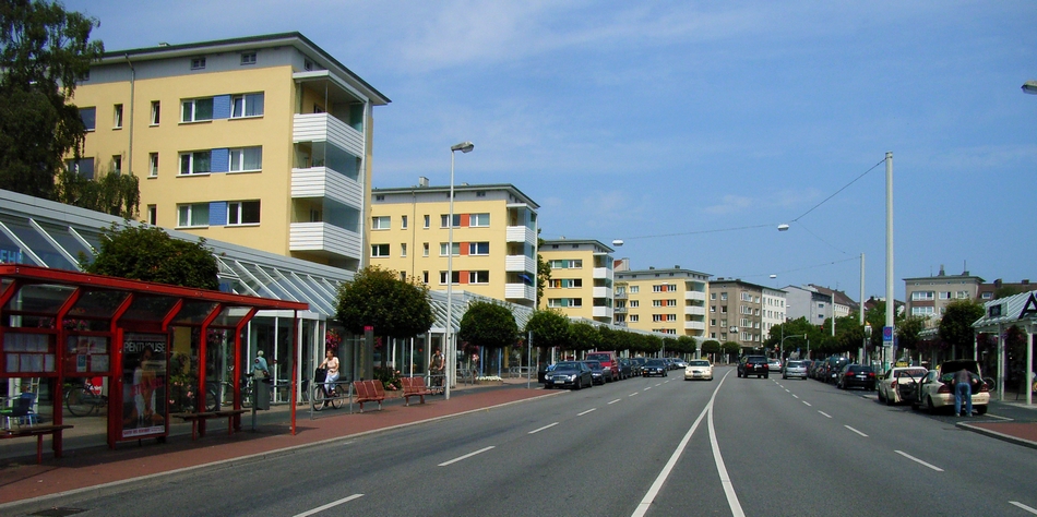 Obere Holtenauer in Kiel