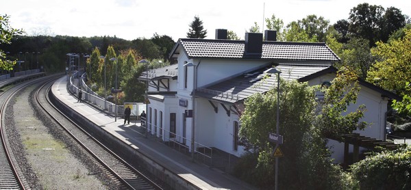 Bahnhof Raisdorf - Strecke Kiel nach Lübeck